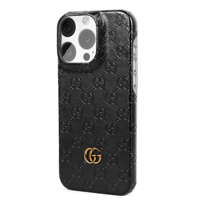 Gucci Black Leather Case